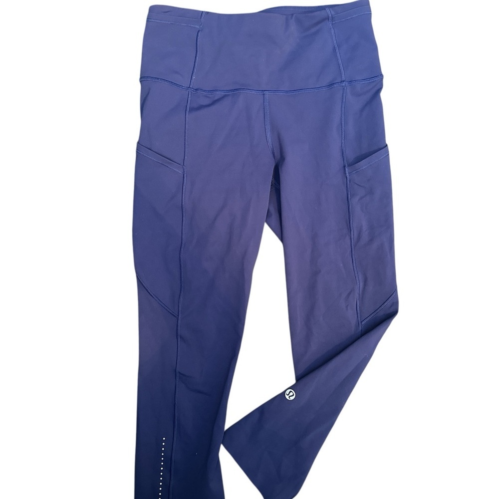 Size 4 Blue lululemon Leggings